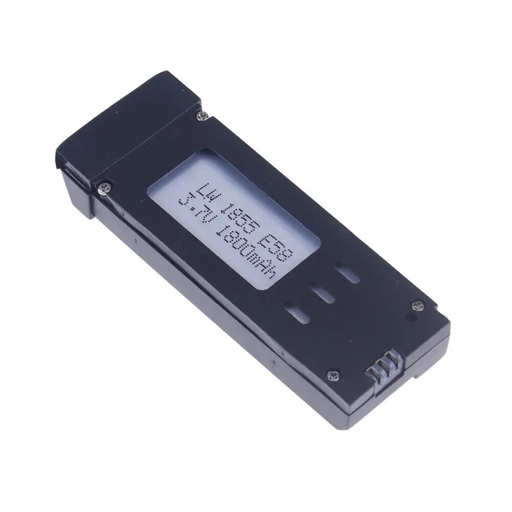 3.7V 1800mAh RC Drone Bateria  - Eachine Drone E58 avaliação e preço