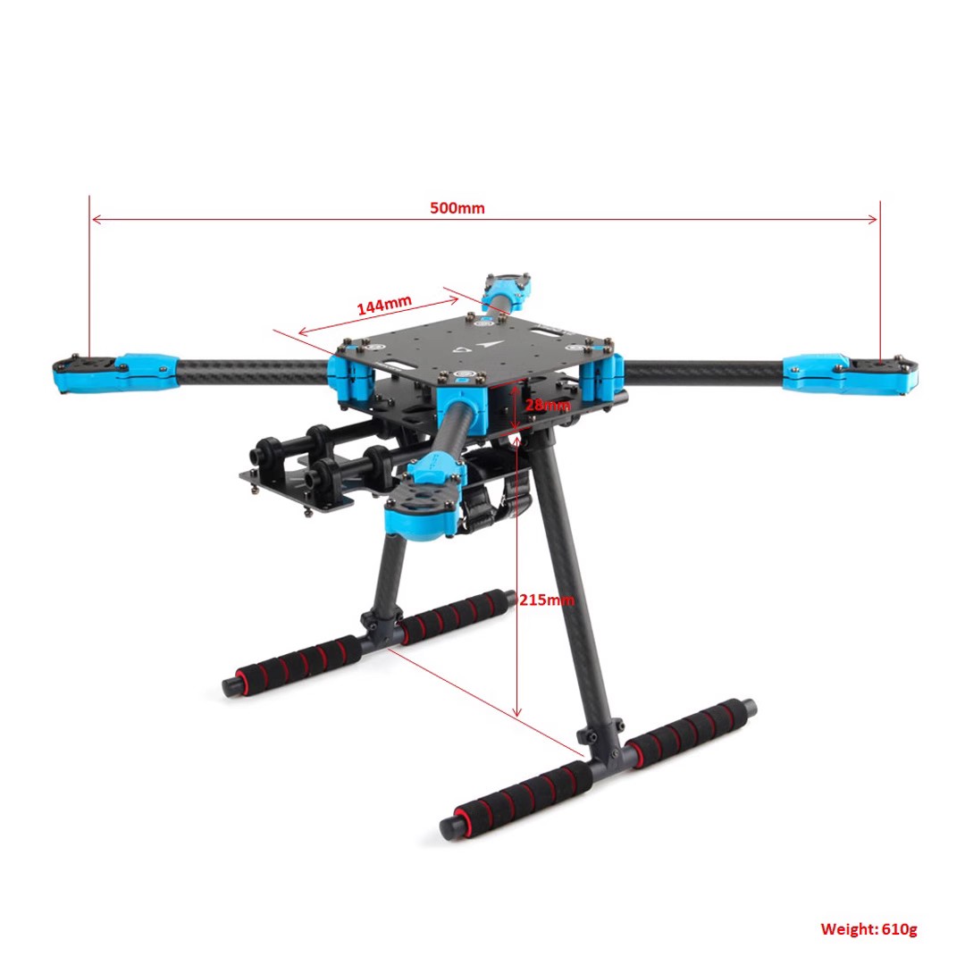 Holybro X500 V2 ARF Kit e cont - Drone Kit Hexacopter avaliação e preço