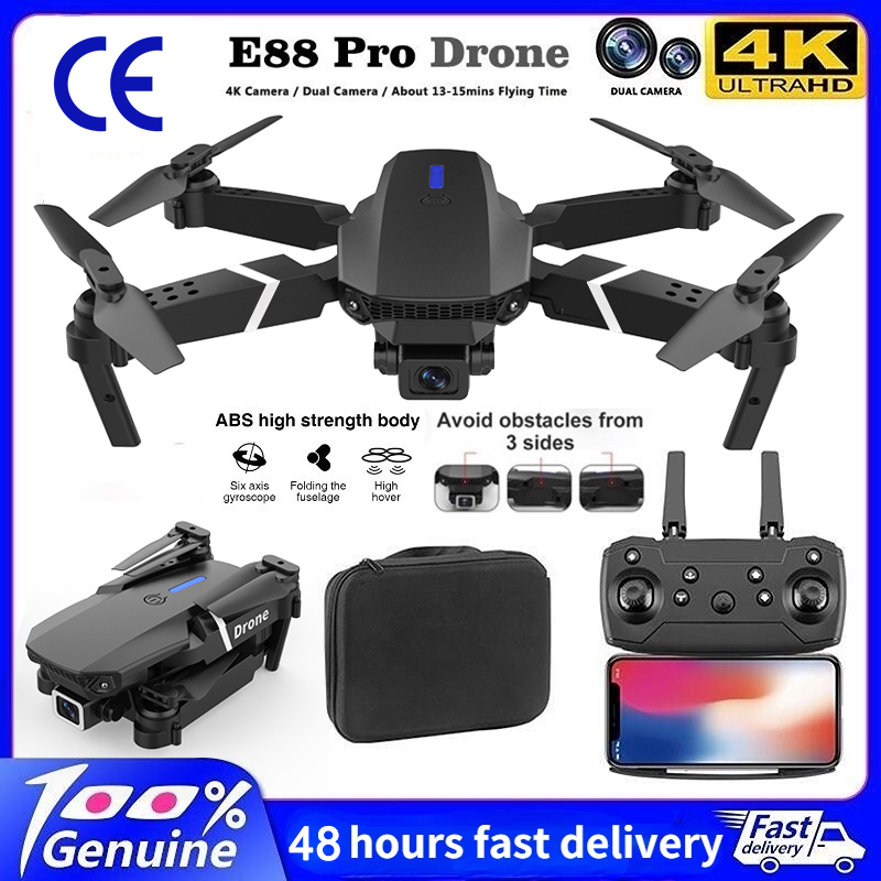2026 NOVO E88pro Profissional  - Drone Kit Tricopter avaliação e preço