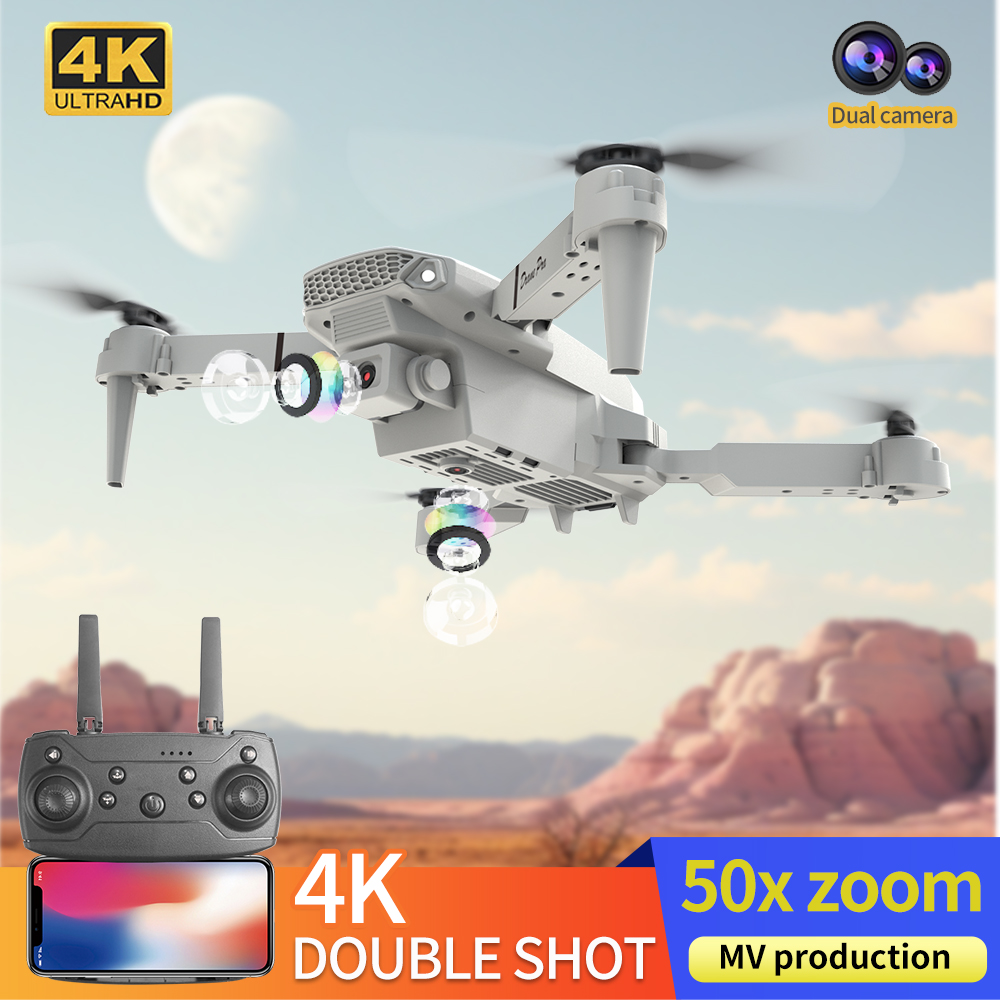 2026 NOVO E88pro Profissional  - Drone Kit Tricopter avaliação e preço